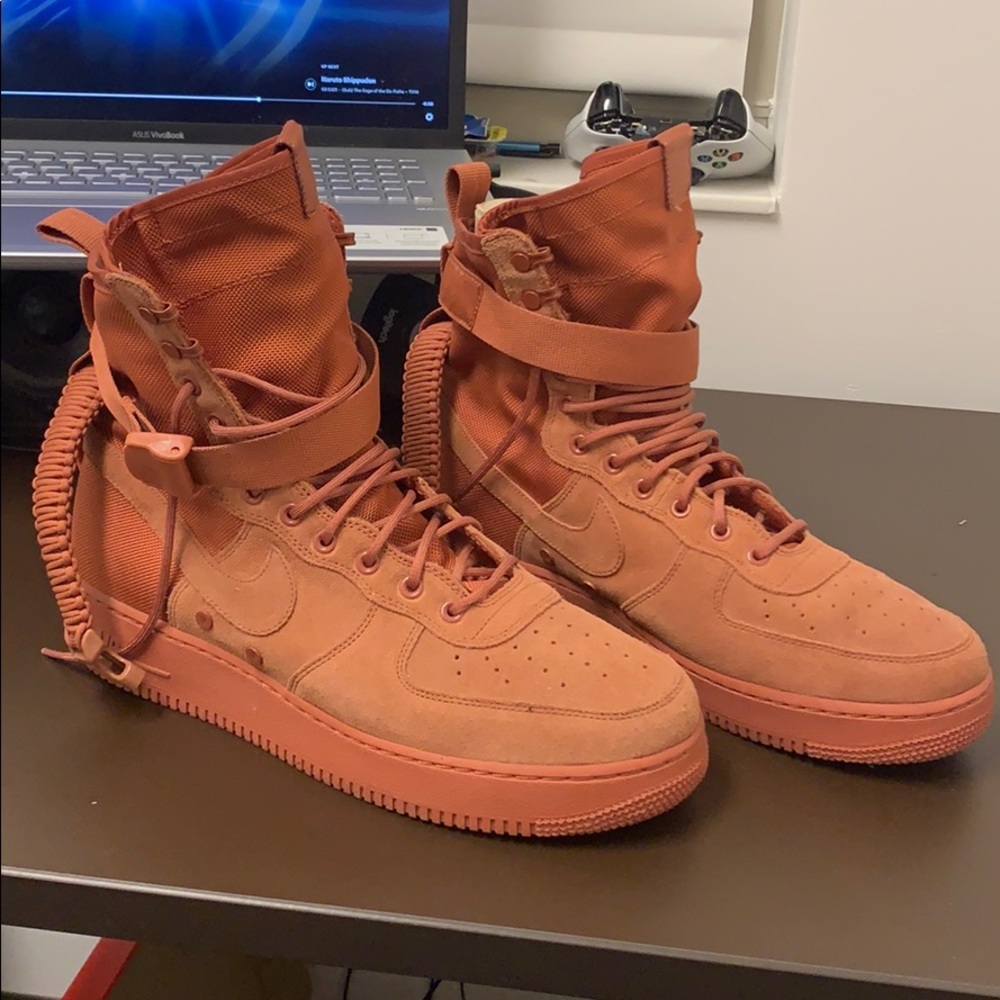 SF AF1 peach size 13